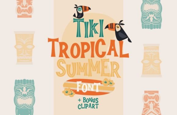 Download Tiki Tropical Summer - Premium Resources